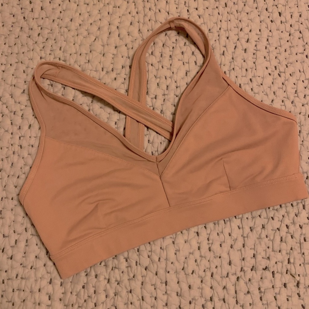 Alo Sports Bra - Dusty Rose